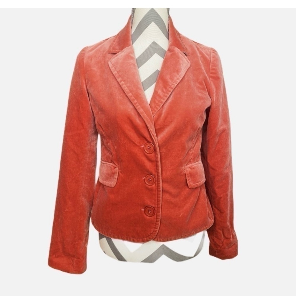 🔥 Juicy Couture Pink Velvet Blazer Size Medium